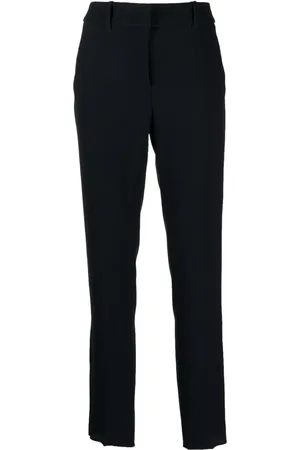 Emporio Armani Pantalones capri de talle medio