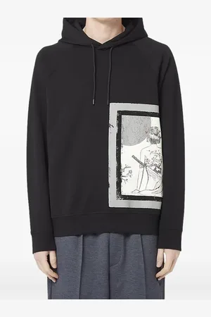 Emporio Armani Sudadera con capucha y estampado gráfico