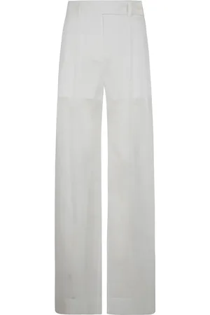 Alberta Ferretti Pantalones de algodón