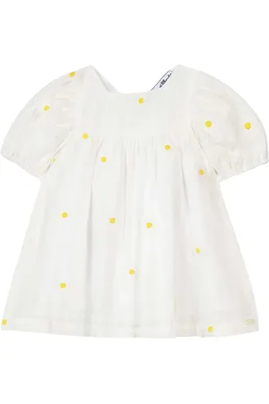 Tartine Et Chocolat Vestido con bordado floral
