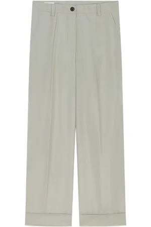 DRIES VAN NOTEN Pantalones con tobillos ajustados