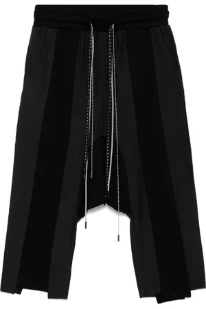 MOSTLY HEARD RARELY SEEN Pantalones de tiro caído a paneles