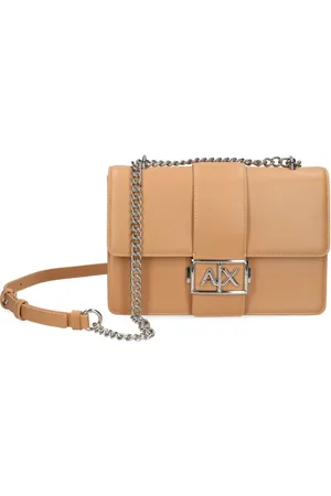 Armani Exchange Bandolera con placa del logo