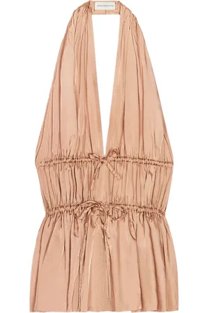DRIES VAN NOTEN Top fruncido