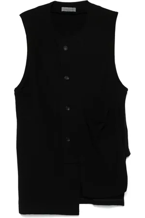 YOHJI YAMAMOTO Chaleco de algodón
