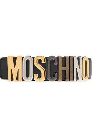 Moschino Cinturón con detalle del logo