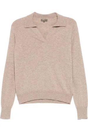 N.PEAL Polo de manga larga