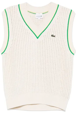 Lacoste Camiseta de tirantes con parche del logo