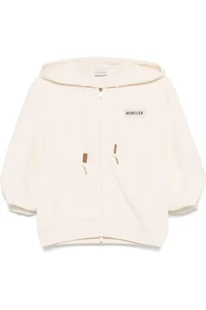Moncler Sudadera con capucha y cremallera de algodón