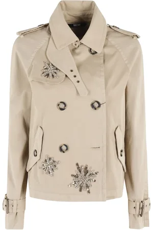Bazar Deluxe Chaqueta con apliques de strass
