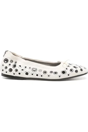 Golden Goose Bailarinas con detalle de ojales