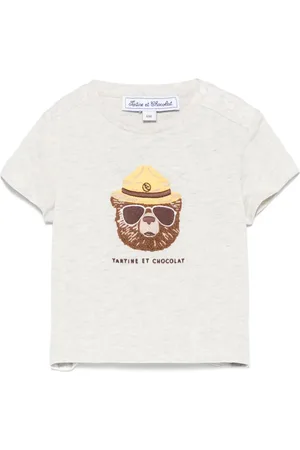 Tartine Et Chocolat Camiseta con apliques