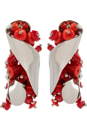 DRIES VAN NOTEN Pendientes con cuentas