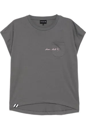 AGNÈS B. Camiseta Dino con bolsillo