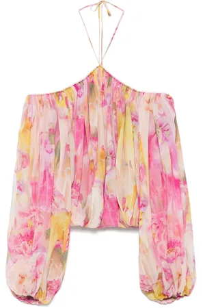 BLUMARINE Blusa con motivo floral