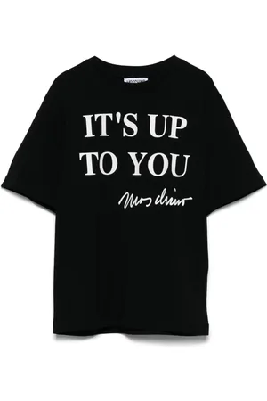 Moschino Camiseta con eslogan estampado