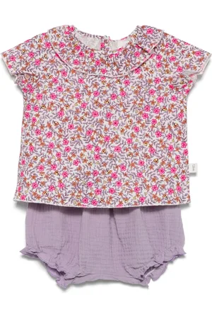 TEDDY & MINOU Set de pantalones cortos con motivo floral