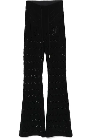 Patrizia Pepe Pantalones con diseño calado