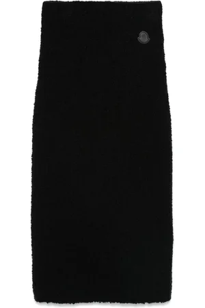 Moncler Falda midi de bouclé