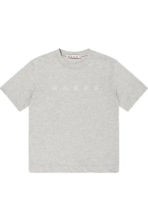 Marni Camiseta con logo estampado