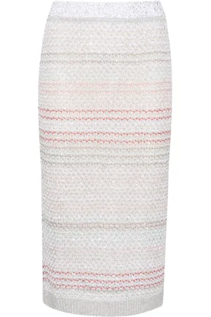 Missoni Falda de tubo midi con lentejuelas