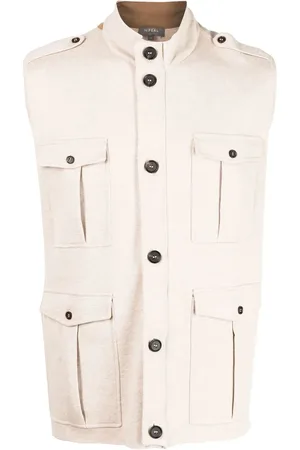N.PEAL Chaqueta Safari con bolsillo tipo cargo