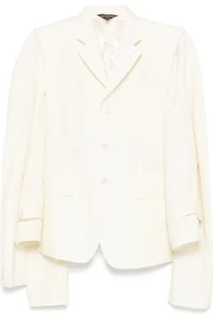 Comme des Garçons Chaleco con mangas removibles