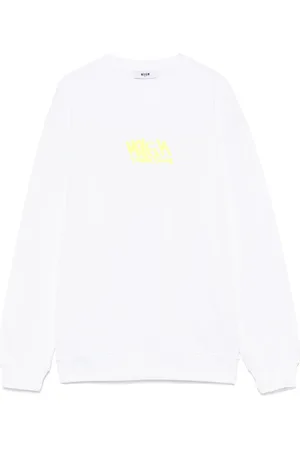 Msgm Sudadera con logo estampado