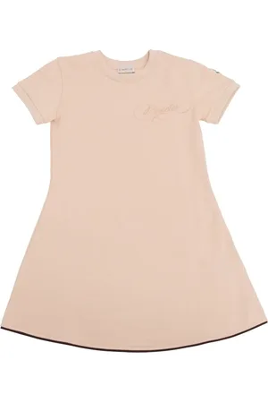 Moncler Vestido con logo bordado