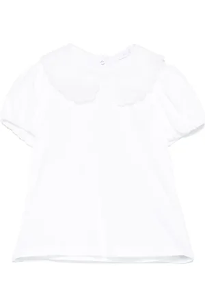 MISS GRANT Camiseta con cuello Peter Pan