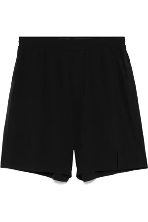 Y-3 Pantalones cortos ultraligeros con diseño tejido