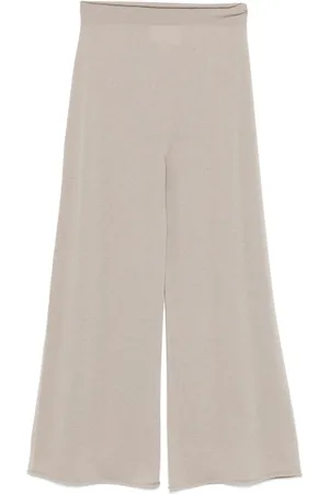 VANISÉ Pantalones palazzo de punto