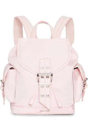 Ganni Mochila con placa del logo