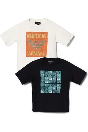 Emporio Armani Pack de dos camisetas con logo