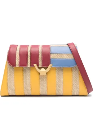 Coccinelle Bolso de hombro a rayas