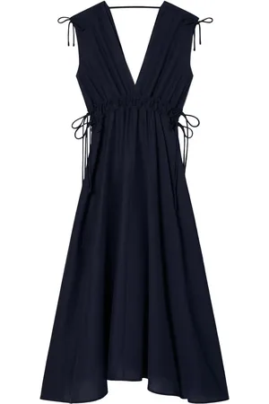 Tory Burch Vestido con cordón en la cintura