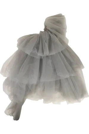 OFF-WHITE Vestido largo Tulle Raptor