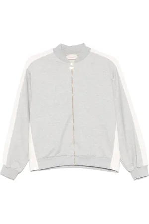 Elisabetta Franchi Sudadera con logo en jacquard