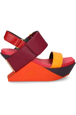 united nude Sandalias Delta con cuña de 100 mm