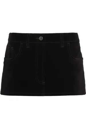 Prada Minifalda con logo