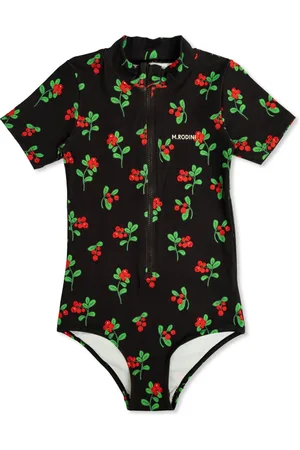 Mini Rodini Bañador con cerezas estampadas