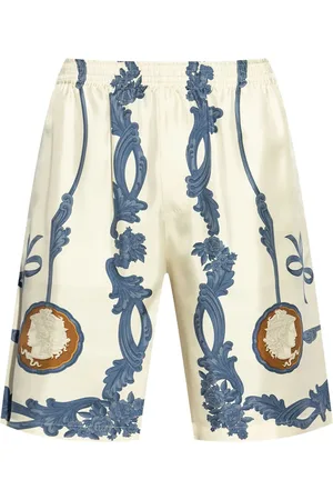 VERSACE Pantalones cortos Cameo de seda