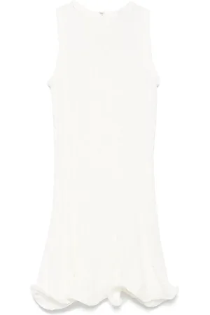 Msgm Vestido corto texturizado