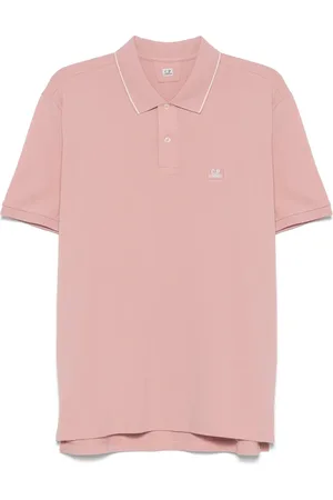 C.P. Company Polo con parche del logo