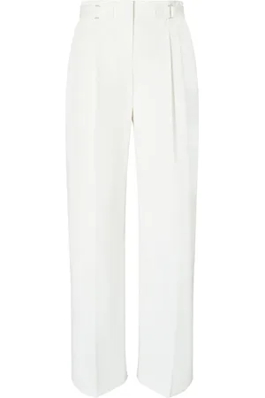 Tory Burch Pantalones con logo bordado
