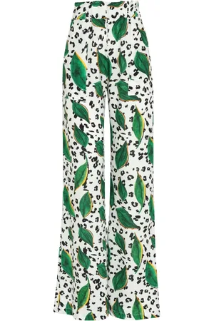 Brigitte Pantalones con estampado gráfico