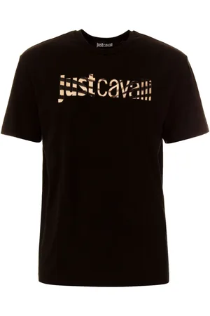 Roberto Cavalli Camiseta con logo bordado
