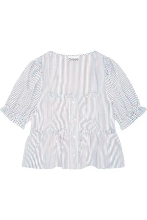 Ganni Blusa a rayas