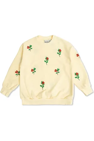 Mini Rodini Sudadera con bordado floral