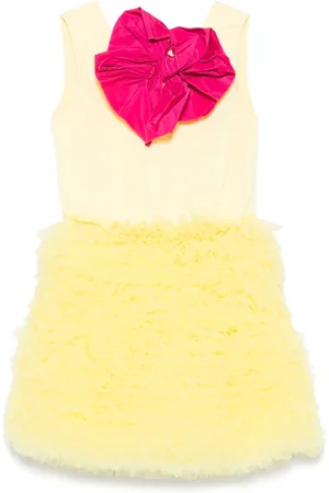 MISS GRANT Vestido con aplique de tul